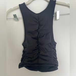 Black crop top